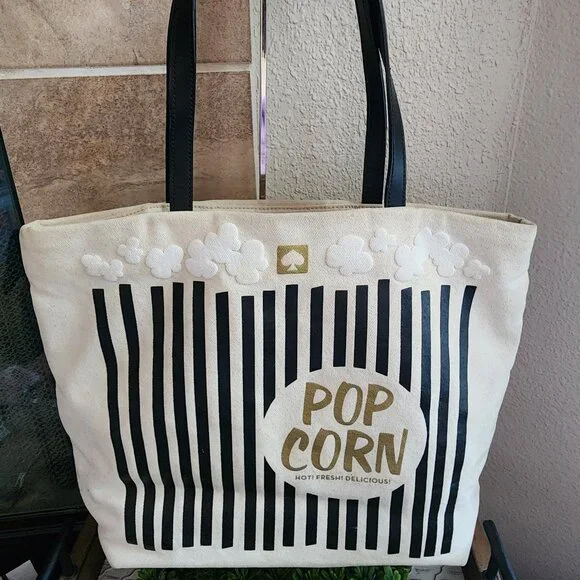 Kate Spade ‘Cinema City’ Popcorn Movie Tote Bag - Picture 2 of 14